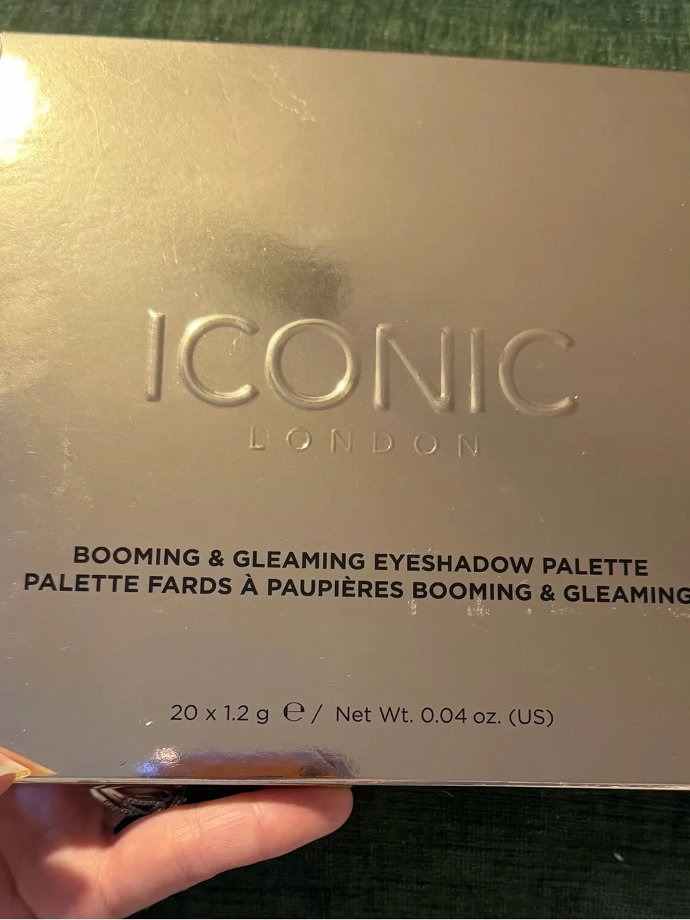 ICONIC London, Booming and Gleaming eyeshadow palette